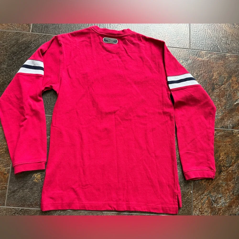 Disney Kids Mickey Mouse red crew long sleeve cotton shirt. Youth XL (vintage?)